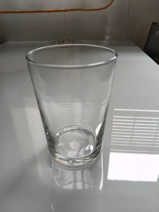 Vasos de cristal transparentes 32 unidades