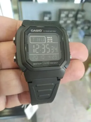 CASIO DEPORTIVO SUMERGIBLE A 100M/ 10 AÑOS BATERIA
