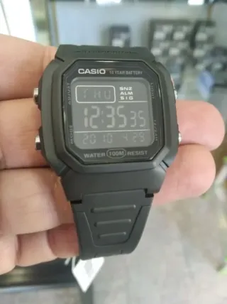 CASIO DEPORTIVO SUMERGIBLE A 100M/ 10 AÑOS BATERIA