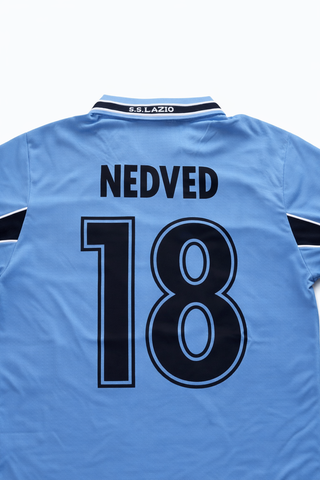 Camiseta Vintage SS Lazio Nedved 18
