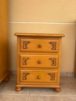 Habitación infantil pino completa