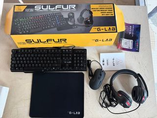 Conjunto Gaming The G-Lab Sulfur