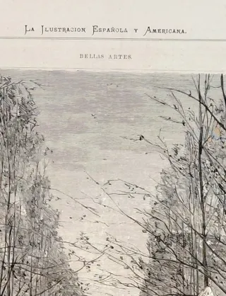 Grabado Original Paris 1881- Decoración Vintage