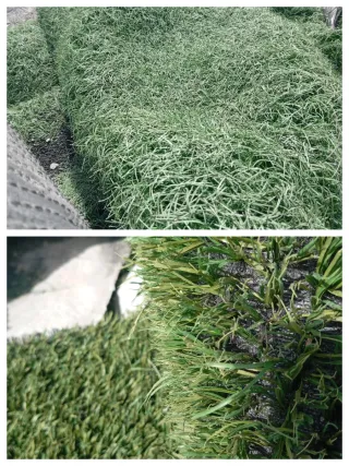 Césped artificial reciclado