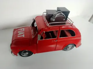Modellino Latta Fiat 500