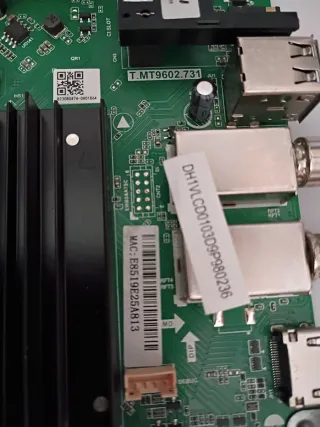 Despieces Haier H50K702UG T.MT9602.731