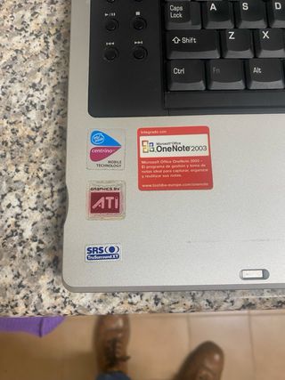 Portátil Toshiba Satellite M40 Bateria y maletín