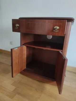 Mueble TV retro de madera