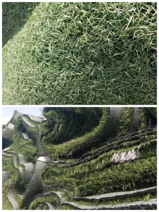 Césped artificial reciclado