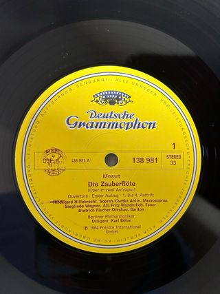Mozart: La Flauta Mágica - 3 Vinilos