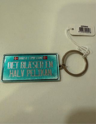 Portachiavi Danimarca con Pellicano