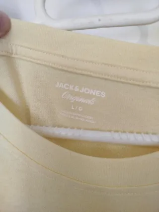 Camiseta Jack & Jones Amarilla