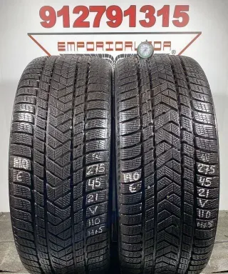 275 45 21 V PIRELLI RUEDA SEMINUEVA M+S INVIERNO