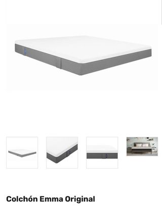 Cama 150x190 con somier eléctrico reclinable