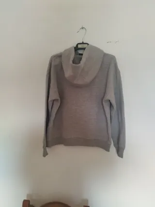 Sudadera Gris Chicago College Team Niño Talla M