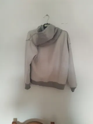 Sudadera Gris Chicago College Team Niño Talla M