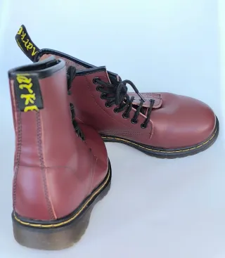 Botas Dr. Martens Rojas Talla 40 Mujer