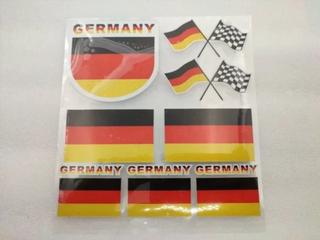 PEGATINAS BANDERA ALEMANA