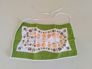 Set tovaglioli vintage anni '70 fiori