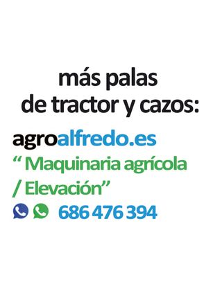 Pala y cazo tractor Lopez Garrido LG-0-600.