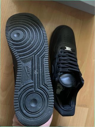 Nike Air Force 1 Low '07 Negras Talla 44
