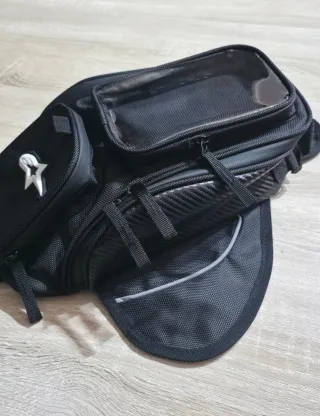 Bolso de Tanque moto Alpinestars Negro