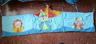 Chichonera para cuna con diseño de circo animales
