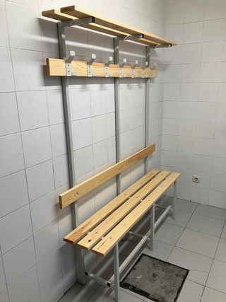 Bancos para vestuario
