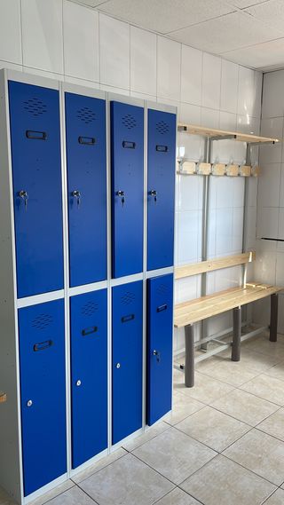 Bancos para vestuario