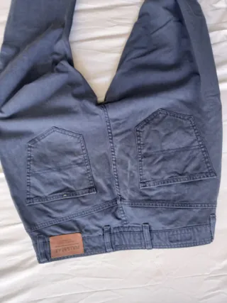 Pantalón vaquero azul Pull&Bear Talla L