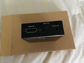 Convertidor HDMI a HDMI + Audio