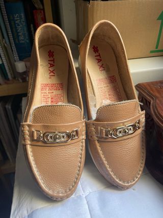 Mocasines beige T.36 TAXI