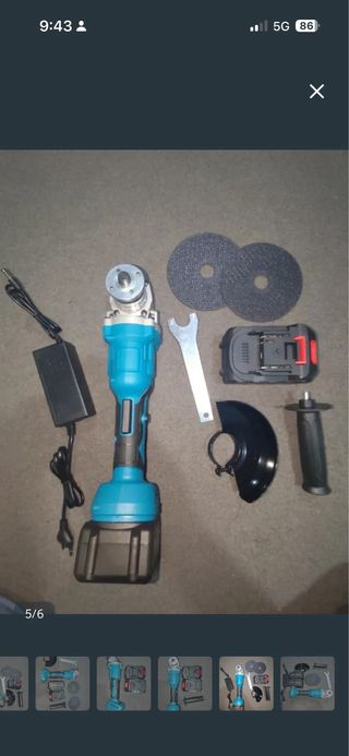 Radial a Batería con 2 Baterías