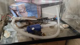 Acuario de 60L+ hydra 40 800L/H