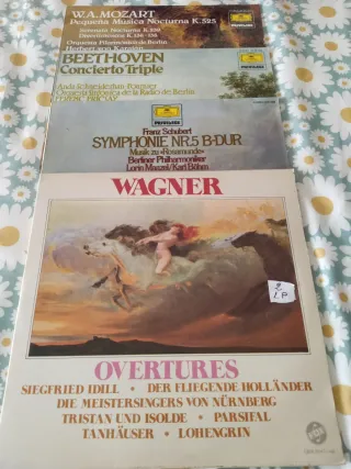 Vinilo LP Música Clásica: Mozart, Beethoven, Wagne