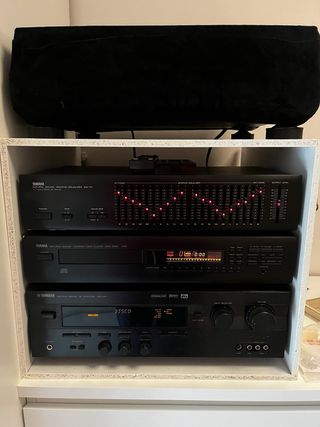 Equipo Hi-Fi Yamaha Negro