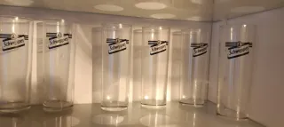 Set 7 Vasos Schweppes Cristal