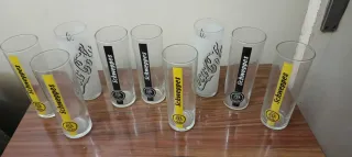 Set 7 Vasos Schweppes Cristal