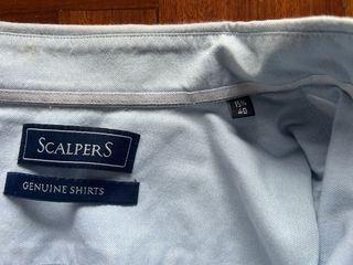 Camisa Scalpers Azul Hombre talla 40