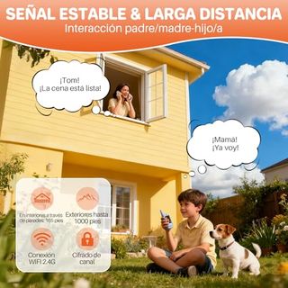 Walkie Talkie Video Niños FUNYKICH Azul/Rosa