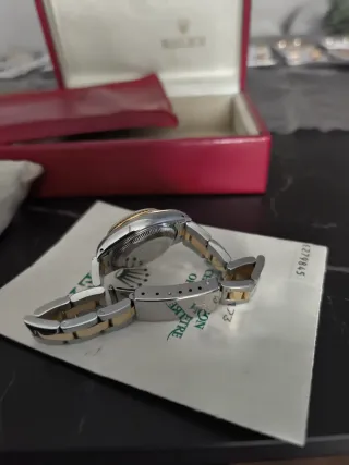 Rolex 69173 Lady Acero/Oro 26mm Caja y Papeles