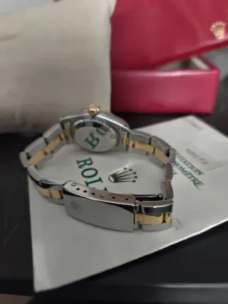 Rolex 69173 Lady Acero/Oro 26mm Caja y Papeles