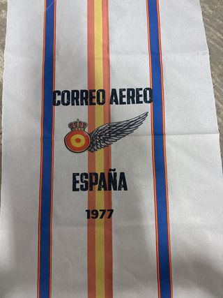 Saca correos aéreo España 1977