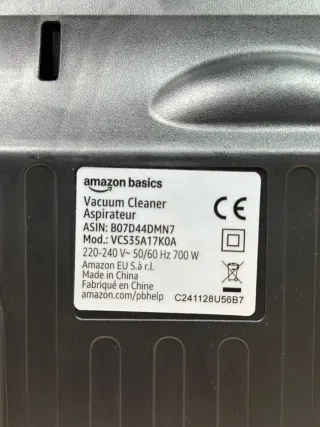 Aspirador Cilíndrico Amazon Basics Potente