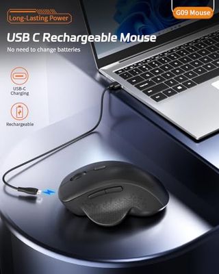Ratón Inalámbrico Bluetooth Uiosmuph G09
