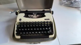 Máquina de escribir antigua