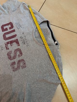T-Shirt Guess Grigia Cotone XL