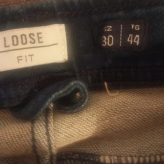 Jeans uomo tg 30 blu