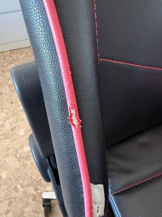 Silla Gaming Stinger Negra y Roja