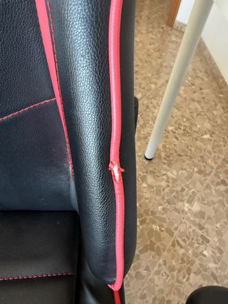 Silla Gaming Stinger Negra y Roja